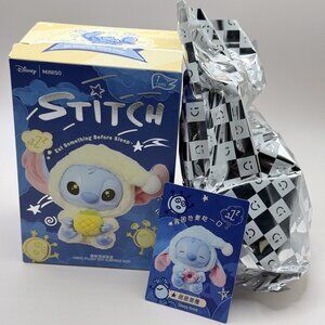MINISO x Disney Stitch Eat Something Before Sleep Vinyl Plush - Sleepy Donut